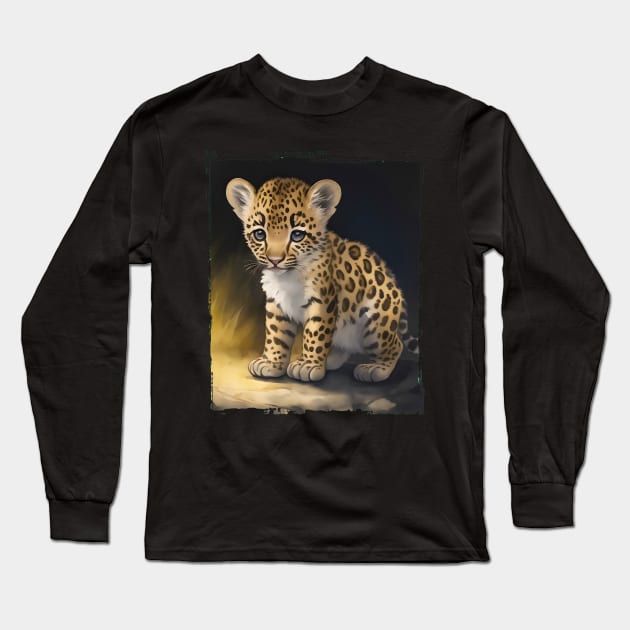 Little Leopard Long Sleeve T-Shirt by DeVerviers